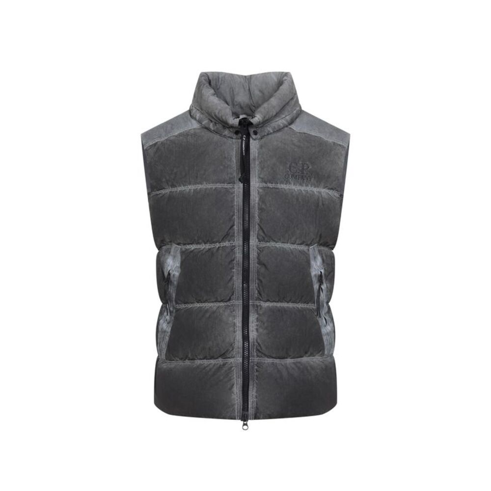 Cp Company Eco-Chrome Hooded Down Gilet Men